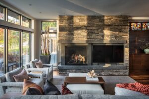 Interior Designer Minneapolis fireplace